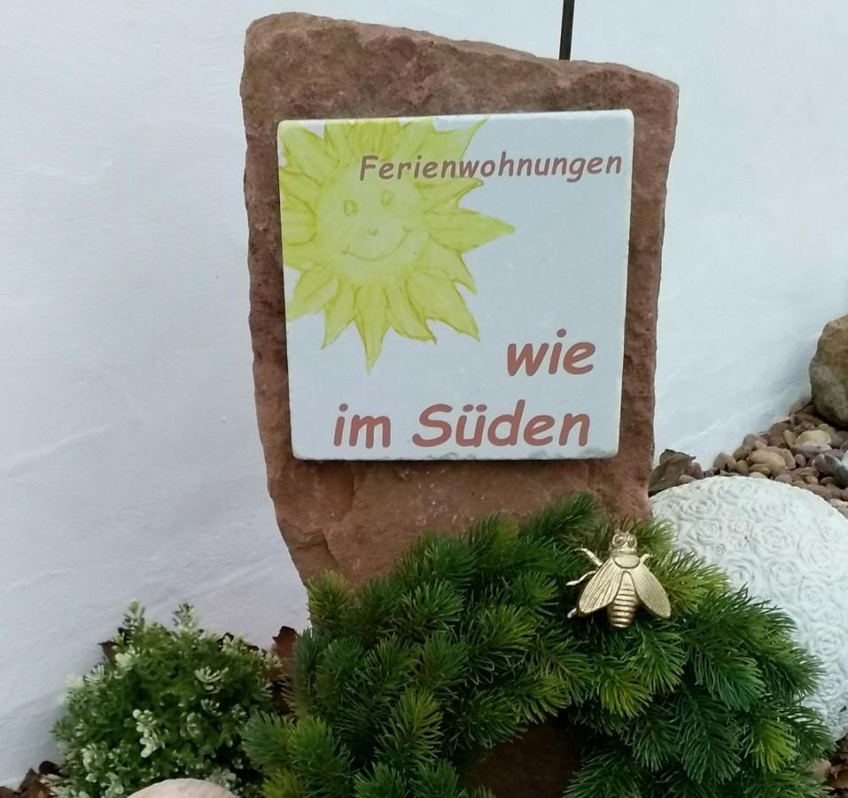 Ferienwohnungen Wie Im Sueden Grossostheim Exterior photo